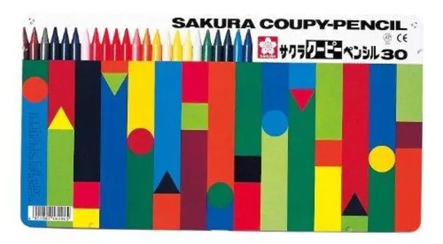 Sakura Crepus Coupie Pencil 30 colors FY30 00006417 purchase set of (canned) [Bulk 3]
