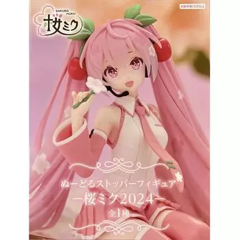 Sakura Miku 2024 Figure Hatsune Miku Noodle Stopper Figure Sakura Miku 2024 Official