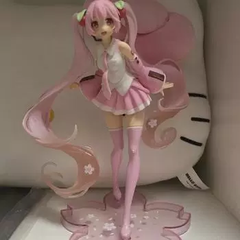 Сакура Мику Фигурка Хацунэ Мику Красивая Девушка Фигурка