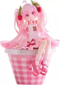 Sakura Miku Noodle Stopper Figure 2025 Official Figure 14cm Approx.