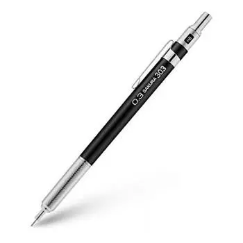 SAKURA Sakura Crepas чертежный механический карандаш [Редкий] XS-300 (черный, 0,3 мм) [элемент]