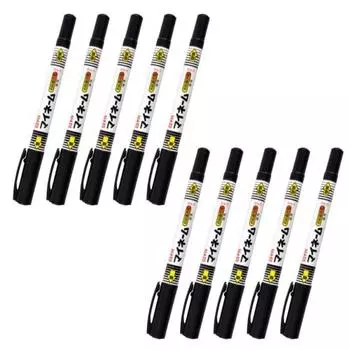 SAKURA Sakura Crepas Name Pen Oil-based My Name Twin Black 10 pieces YKT#49-10