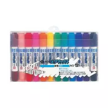 SAKURA Sakura Crepas water-based pen Pigmax Twin 12 colors ZPK-T12