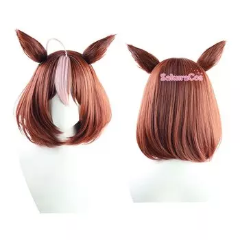 sakuracos Uma Musume Pretty Derby Meishodotou Competition Clothes Cosplay Wig (Meishodotou)