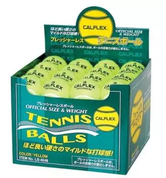 SAKURAI CALFLEX Tennis Hard Ball 48 Balls LB-4048 жёлтый