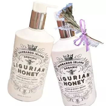 Sakuya MAINE BEACH Набор лосьонов для умывания с кремом и обертыванием LIGURIAN HONEY Крем для мытья рук и тела Крем-лосьон для мытья рук и тела Официальный отечественный дилер & & &