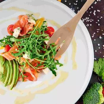 Салатная деревянная ложка, столовые приборы, столовые приборы, десертные приборы и вилки, гладкие лопатки