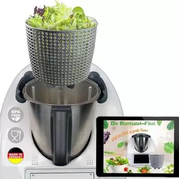 Салатный миксер для Thermomix TM5/TM6 Фильтр-корзина, глубокая сетчатая кастрюля, фильтр-корзина для овощей для улучшения приготовления и подготовки пищи серый