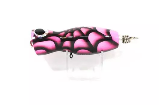 Sale Wood Popper Baby Floating 90 mm 17 grams Web Pink (1091)