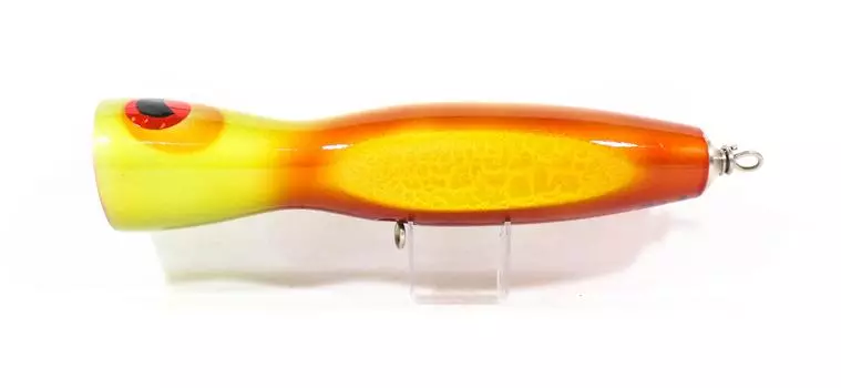 Sale Wood Popper Flatside Floating 210 mm 130 grams Crack Gold (1040)