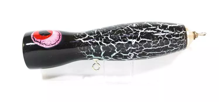 Sale Wood Popper Glowing Crack Floating 190 mm 130 grams Blue Glow (1004)