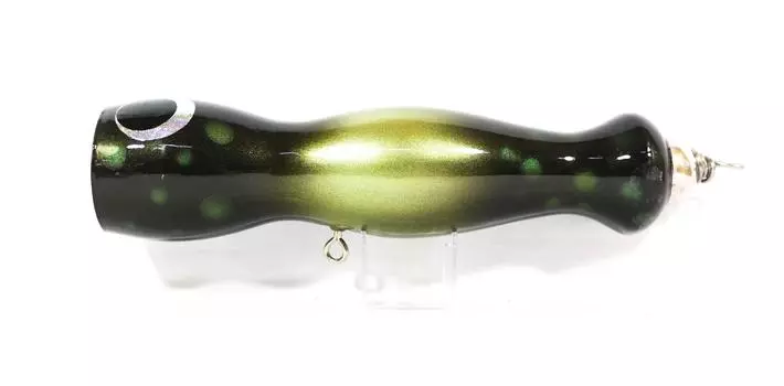 Sale Wood Popper Jelly Floating 220 mm 140 grams Bubble Green (1076)