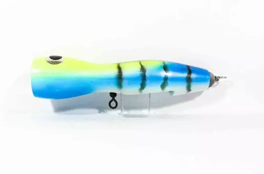 Sale Wood Popper Ocean GT Floating 220 mm 140 grams Yellow Blue (1114)