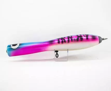 Sale Wood Popper Ocean GT Floating 230 mm 110 grams Blue Pink Tiger (1130)