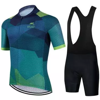 Salexo 2023 комплект велосипедного трикотажа дышащий Ropa Ciclismo велосипедная одежда мужская одежда для езды на велосипеде спортивный велосипедный комплект с короткими рукавами XS