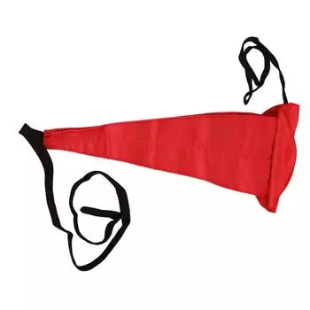 Салфетка для чистки кларнета, полоска для чистки внутренней трубки саксофона из замши для духовых инструментов, уход за ними красный