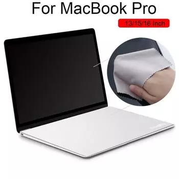 Салфетка для чистки защитной пленки из микрофибры для MacBook Pro 13/15/16 дюймов 13inch