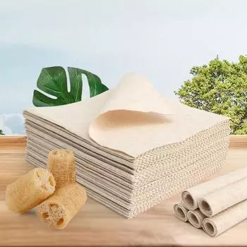 Салфетка для мытья посуды Кухонное полотенце Тряпка из люфы Впитывающая салфетка из микрофибры для мытья посуды для дома Протирание против жира