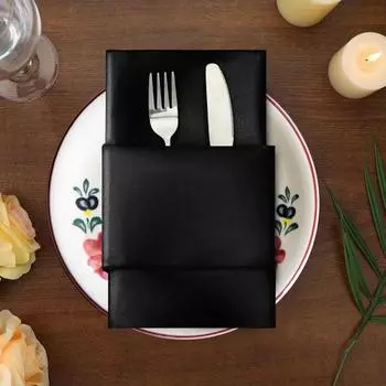 Салфетка для ужина атласная с поверхностью, устойчивой к морщинам, однотонная, моющаяся, бесшовная, королевский блеск, гламур розовый