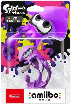 Салфетка из микрофибры Amiibo squid lollo [неоново-фиолетовый] (Взвод серии) + (зарегистрированная торговая марка)