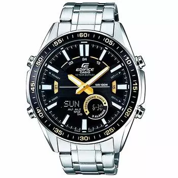Салфетка из микрофибры для аналоговых цифровых часов-хронографов CASIO EDIFICE 13 x 13 см в комплекте [Набор товаров] [Casio] EFV-C100D-1BVDF для мужчин и [Обратный импорт]