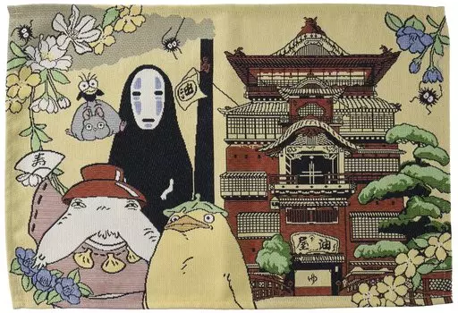 Салфетка Marushin Ghibli Унесенные призраками В33 x Ш48 см В гостях у богов, гобеленовое плетение 1165024900