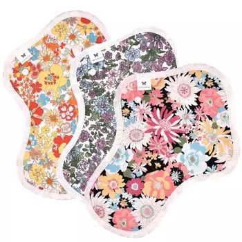 Салфетка тканевая размер M водонепроницаемая плотная тропическая, набор AENUANCE Гигиеническая прокладка Специально для дневного и интенсивного использования Рекомендуемый срок замены 3-4