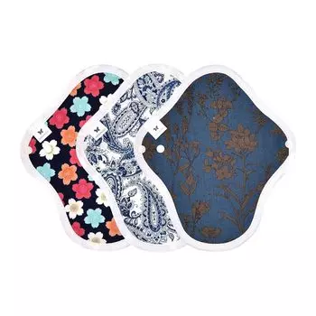 Салфетки AENUANCE, средние, размер S, тонкие, впитывающие воду, 20 куб. см, водонепроницаемые, набор из 3 предметов, V18, темно-синие, темно-синие