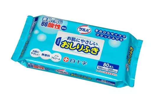 Салфетки детские Salva 80 шт., не вызывают раздражения кожи белый