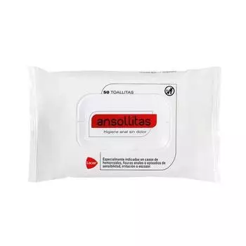 Салфетки для анальной гигиены Lacer Ansollitas 50 шт.