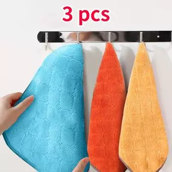 Салфетки для кухонных полотенец, впитывающие антипригарные салфетки, масло не оставляет следов, мытье посуды, Боги, салфетка для уборки стола, ленивая салфетка 3pcs