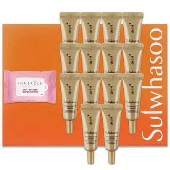 Салфетки для очищения внутренней части кожи 15 шт. + крем для глаз 3 мл x 14 шт. [Компоненты могут меняться]