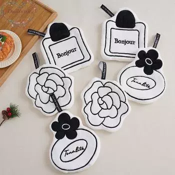 Салфетки для рук Advanced Art Flower, утолщенные, не линяют, салфетки для рук High Beauty Creative Coral Velvet