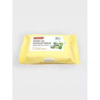 Салфетки для снятия макияжа Daiso Purederm, 30 шт. в упаковке