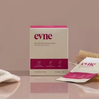 Салфетки Evene Balancing Feminine Cleanness 15 упаковок, корейская женская продукция