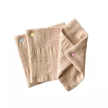 Салфетки Hanafu Cloth Вагинальные прокладки Органические Пробный набор из 3 штук Размер S с кнопками Пробный набор для ежедневного использования Тканевые прокладки Hanafu Сделано в Японии
