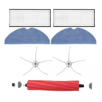 Салфетки из микрофибры, основная щетка, фильтр Hepa для Xiaomi RoborockS7 S70 S75 S7Max S7MaxV T7s, детали