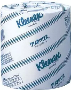 Салфетки Kleenex 75M высшего качества, один рулон, 80 штук, 100% целлюлоза!