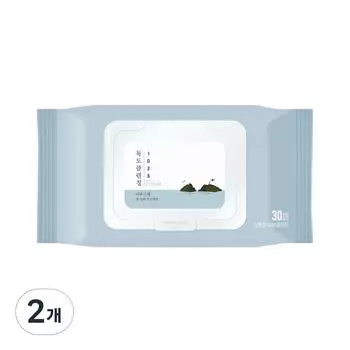 Салфетки очищающие Round Wrap 1025 Dokdo, 30 листов, 2 шт.