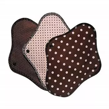Салфетки Sweet Cotton Cloth Black Nell Daytime Set of 3 Made in Japan One Piece (Шоколад)