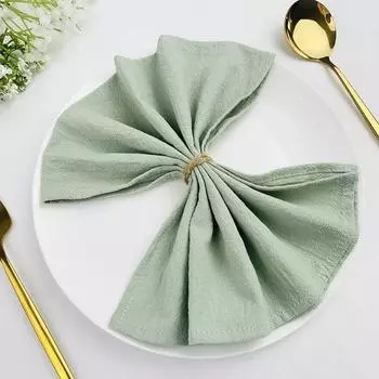 Салфетки светло-зеленого цвета 45X30 см, 30 шт., 100% хлопок, для украшения свадьбы, Рождества, детского душа, дня рождения, вечеринок, столовых принадлежностей
