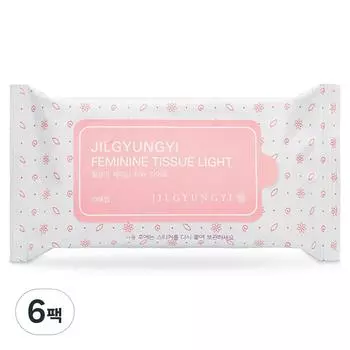 Салфетки женские Plantain Feminine Light очищающие 10 шт., 58 г, 6 шт.