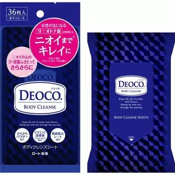 салфеток для тела Deoco 36 штук [Набор 5]