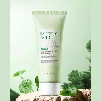 Салициловое очищающее средство против угревой сыпи - нежное и не вызывающее раздражения, защищает склонную к угревой сыпи кожу, увлажняет и устраняет жирность One Size