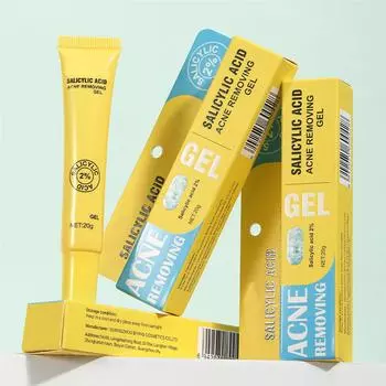 Салициловый гель для удаления прыщей - контролирует жирность кожи лица и - осветляет прыщи - способствует метаболизму кожи One Size