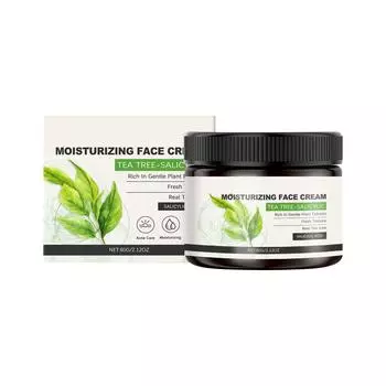 Салициловый крем увлажняющий увлажняющий крем для лица сужающий поры увлажняющий крем 60 г One Size зелёный