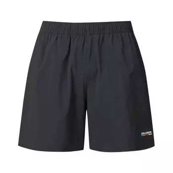 Salomon Blast Race Flag Stylish Simple Versatile Lace-Up Three-Quarter Casual Shorts Unisex shorts Black C28170 L