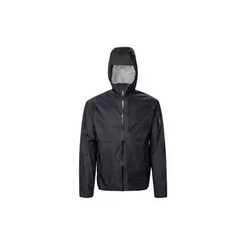 Salomon Casual Loose Fit Hooded Zip Letter Print Jacket Men jackets Black LC2134800