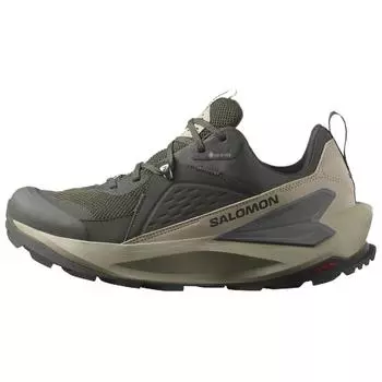 Мужские кроссовки Salomon Elixir GORE-TEX Peat Vintage Khaki Green Castlerock L47697400 42