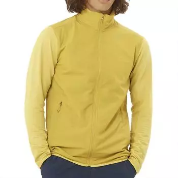 Salomon Essential Lightweight Soft Comfortable Breathable Jacket Men Jackets Watercress-Green C24472 S